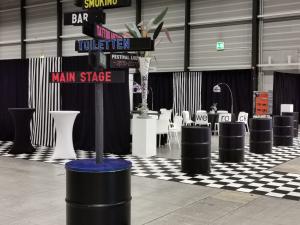 Ölfass schwarz matt 0